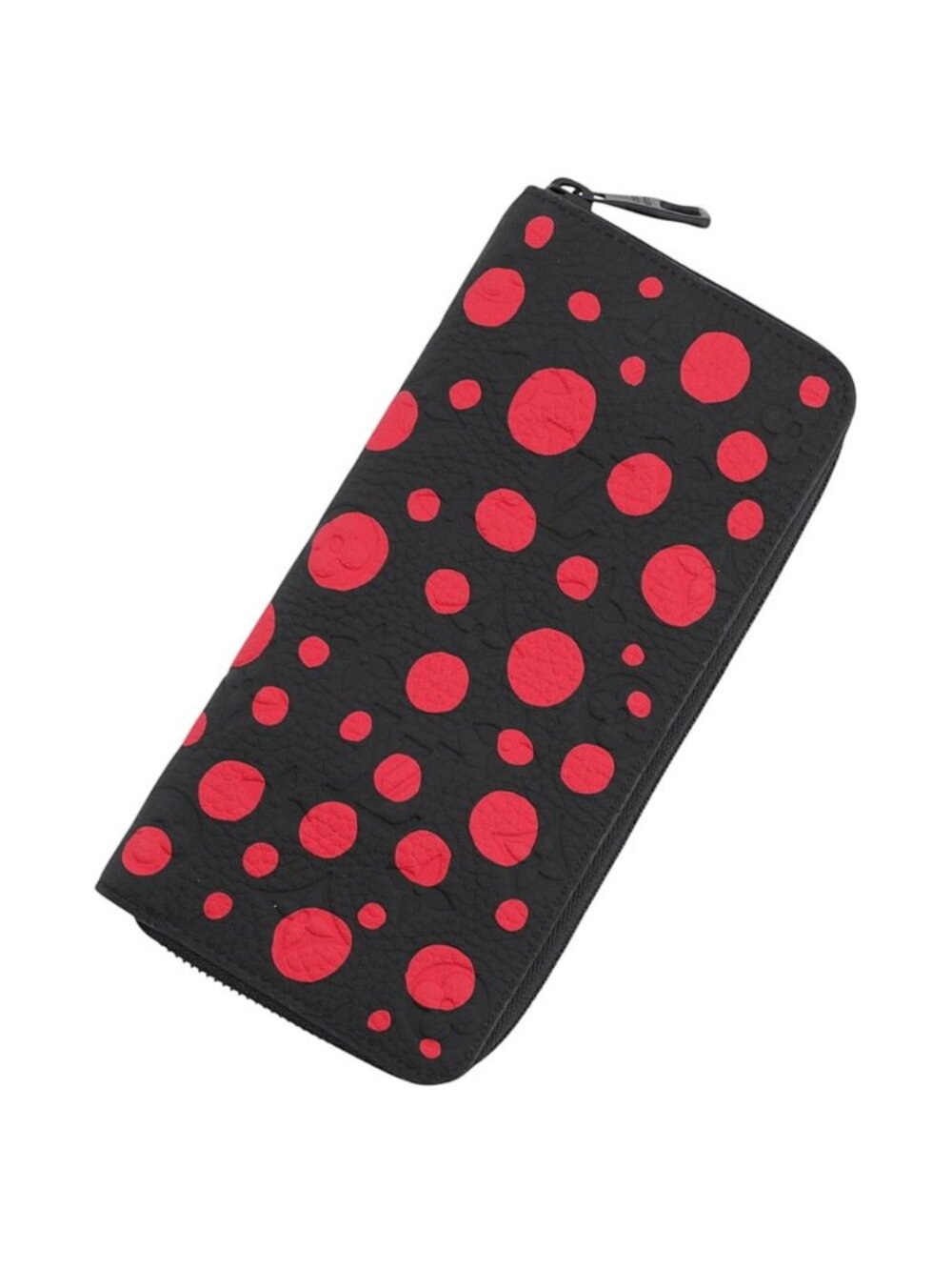 Louis Vuitton Monogram Empreinte Infinity Dot LV YK Zippy Wallet Vertical Yayoi